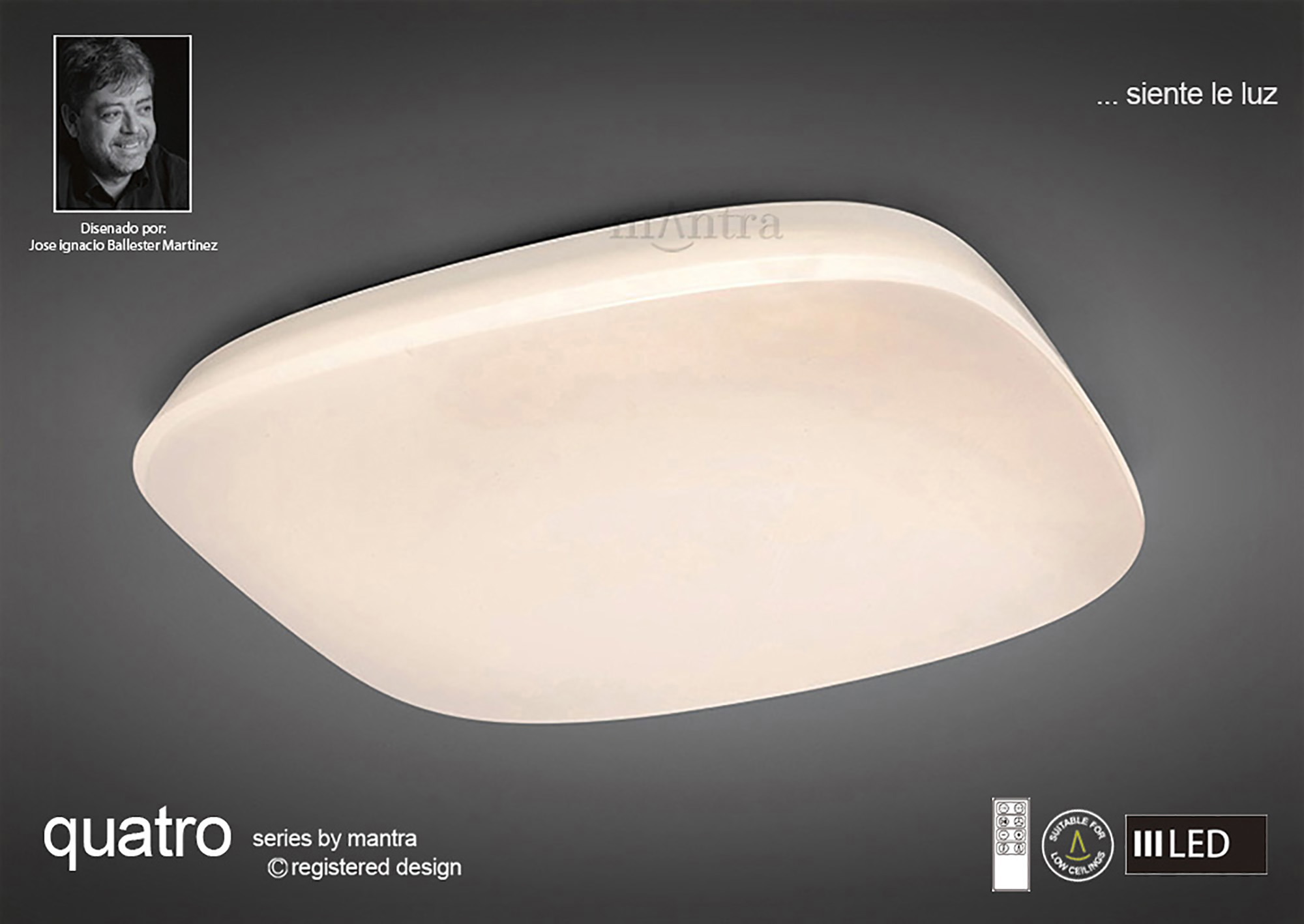 Quatro Ceiling Lights Mantra Fusion Flush Fittings Quatro Ceiling Lights Mantra Fusion Flush Fittings